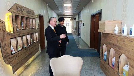 Jandarma Müfettişi Ağrı’da Eğitim Projelerini İnceledi