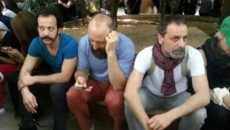 Halit Ergenç ve Rıza Kocaoğlu, Gezi Parkı fotoğrafları ve Mehmet Ali Alabora hakkındaki soruları yanıtladı