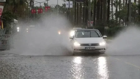Mersin’de sağanak yağış etkili olacak! İşte ilçelere göre hava durumu
