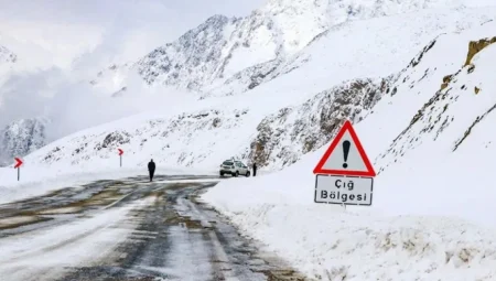 Erzurum, Erzincan, Ardahan ve Bayburt’a Yoğun Kar Yağışı ve Çığ Tehlikesi Uyarısı! 19-20 Şubat Tarihlerinde Dikkatli Olun