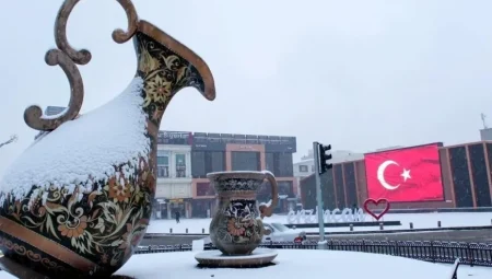 Erzincan’da 19-20 Şubat Tarihlerinde Kuvvetli Kar Yağışı ve Buzlanma Uyarısı