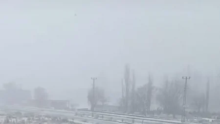 Iğdır’da 19-20 Şubat’ta Kuvvetli Kar Yağışı ve Buzlanma Tehlikesi