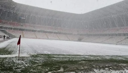 Etkili Kar Yağışı Nedeniyle 2. ve 3. Lig Maçları Tamamı Ertelendi!