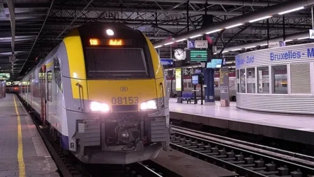 Belçika’da Ulaşım Felç: 9 Günlük Demiryolu Grevi Ülkeyi Sarstı