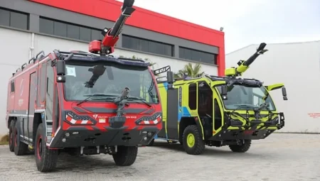 Havaalanı İtfaiye Araçlarının Sarı ve Yeşil Olmasının Nedeni Belli Oldu