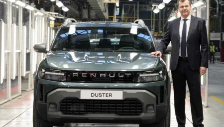 Oyak Renault 8 Milyonuncu Aracını Üretti! ‘Duster’ Modeli Banttan İndi