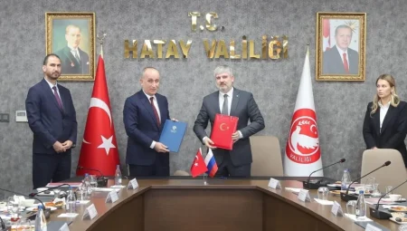 Türkiye ile Rusya arasında ‘Şehircilik İşbirliği’ kapsamında Hatay’da önemli toplantı ve saha ziyareti