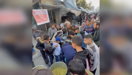 Gazeteci Celal Çiftçi’den Gazze’de Ramazan’da 11 Bin Kişiye Sıcak Yemek Desteği