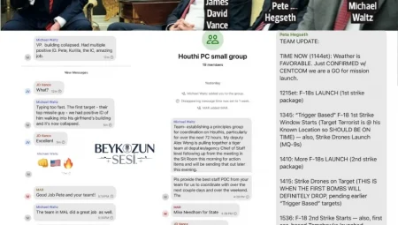 ABD’de Büyük İstihbarat Skandalı: SignalGate Krizi Patlak Verdi