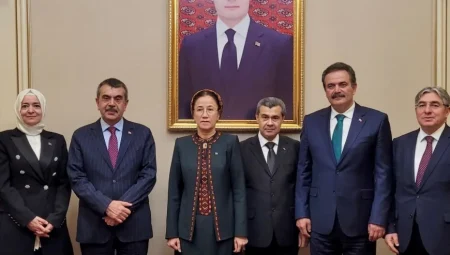 Yusuf Tekin Türkmenistan’da: ‘Eğitim İş Birliği İçin Yeni Adımlar Atacağız’