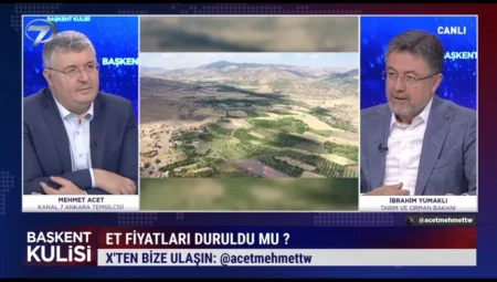 Tarım Bakanı İbrahim Yumaklı: ‘Sınırlar kapansa dahi tarımda kendi kendimize yeteriz’