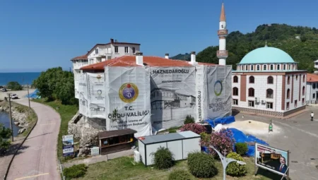 Fatsa’daki 18. yüzyıl Haznedaroğlu Konağı restore ediliyor, kent müzesine dönüştürülecek