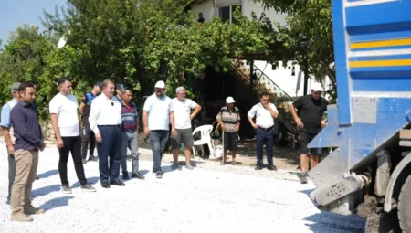 Milas Belediyesi Balcılar Mahallesi’nde 11 Bin m² Asfalt Kaplama ile Ulaşımı Yeniliyor