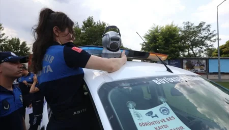 Muğla’da zabıta denetimlerinde yeni dönem: Araçlara 360 derece kameralı sistem kuruldu