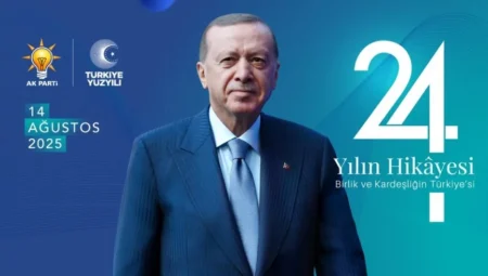 Emine Erdoğan: “AK Parti’nin 24. yılı, daha güçlü Türkiye hedefinin devamı olsun”