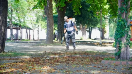 Giresun Belediyesi Tarihi Taşbaşı Parkı’nda kapsamlı bakım ve yenileme çalışması başlattı