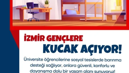İzmir Büyükşehir Belediyesi üniversitelilere destek: Örnekköy Sosyal Tesisi barınma ücreti bu yıl da sabit kaldı