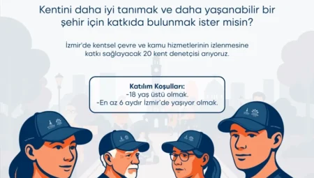 İzmir’de yerel demokrasiyi güçlendirecek yeni dönem: “Kent Denetçileri” uygulaması başlıyor