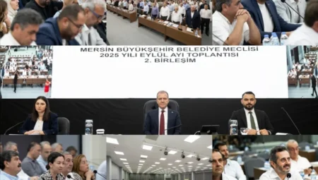 Mersin Büyükşehir Meclisi’nde yol, tarım, su ve eğitim destekleri gündeme alındı!
