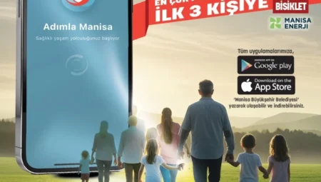 Manisa Büyükşehir ‘Adımla Manisa’ uygulamasıyla yürüyüşleri ödüllü hale getiriyor