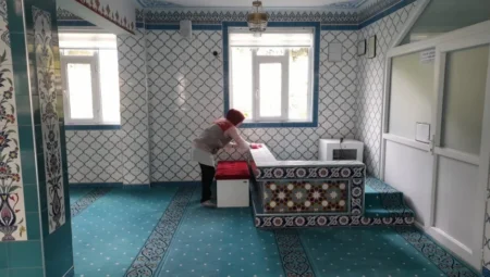 Ordu’da Camilerde Kapsamlı Temizlik Çalışmaları Aralıksız Devam Ediyor
