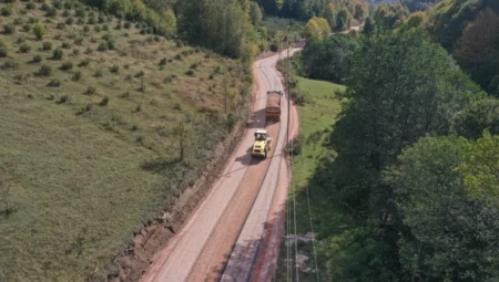 Ordu’da ulaşım konforu artıyor: Kabataş’ta 9,6 kilometrelik bağlantı yolları asfaltlanıyor